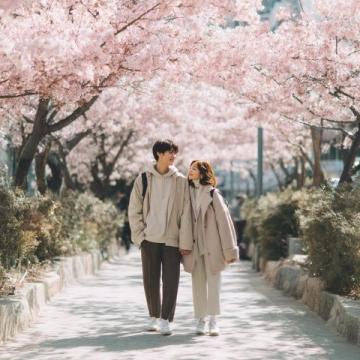 秦孟祿夫婦回高密賞梨花，共游春日美景故鄉情深