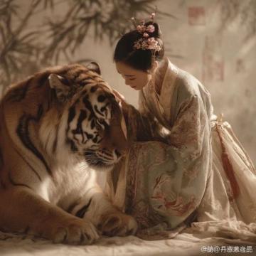鮑蕾母女三人古裝寫真顏值爆表,貝兒簡直是陸毅翻版!網(wǎng)友們都在討論這對母女的五官和身材。