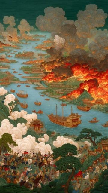 公元1593年菲律賓紅薯高產,陳正龍冒險運回福建度難時刻