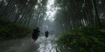 傾盆大雨中的神秘世界：天傾錄描繪雨幕下的奇幻景象