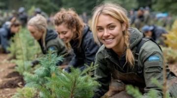 大慶蘭德學校劉禹貝(大慶蘭德學校學生植樹)