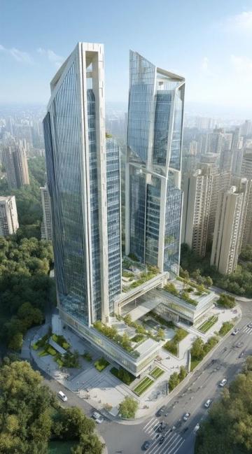 萬豪酒店入駐成都商業核心,毗鄰交子雙塔