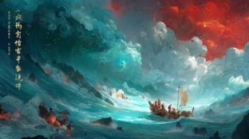 月圓之夜與蜃龍之謎:少年阿淼的奇幻深海之旅