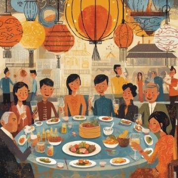 歡樂美食，歡樂濱都，在金秋的九月，迎來濱都美食廣場5周歲了！