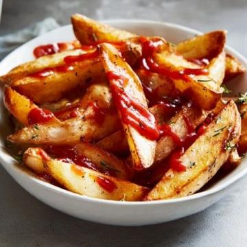 香脆土豆，椒鹽滋味一嘗難忘