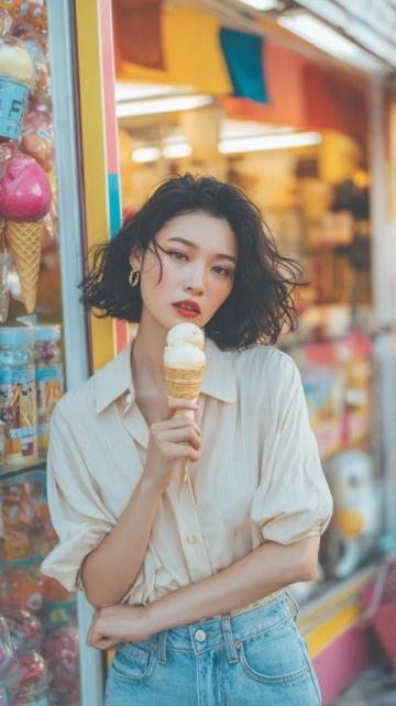 網(wǎng)紅美食一條街,放假必去的金榜牛奶甜品專家