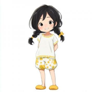 2025夏日新款女童時尚套裝：6-12歲純真甜美潮流搭配