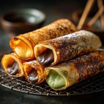 中國傳統美食:香脆可口的油條