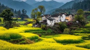立冬后的鄉村,風景依舊美麗