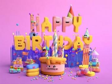 樊振東生日快樂！來看他的生日應援大屏吧！