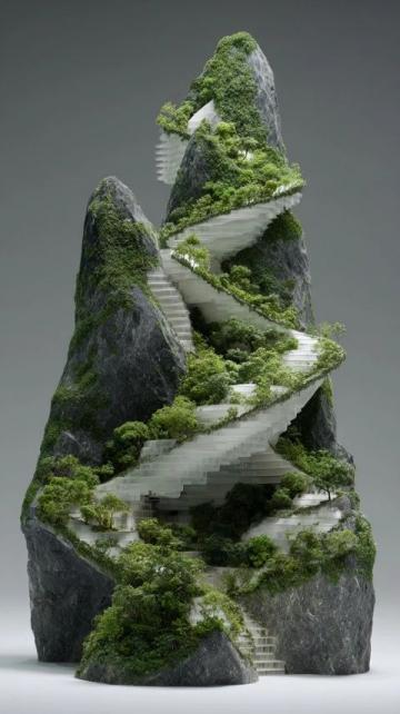 澳洲日志:水培九層塔綻放花朵の生命之美