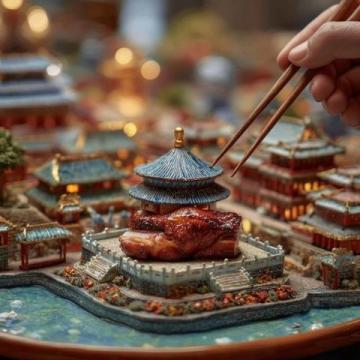 北京烤鴨作為中國傳統美食的瑰寶