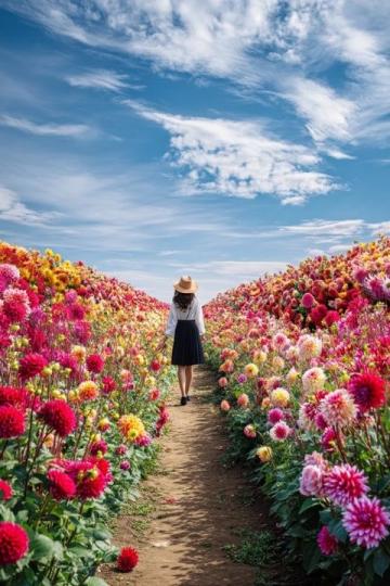 江蘇無錫九龍灣花星球:四季花開的花卉休閑勝地