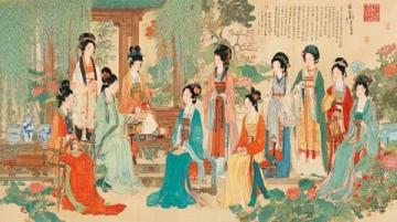 初六迎立春，五姐妹齊聚一堂，金花盛放共歡聚