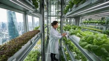 澳洲日志:水培九層塔綻放花朵の生命之美