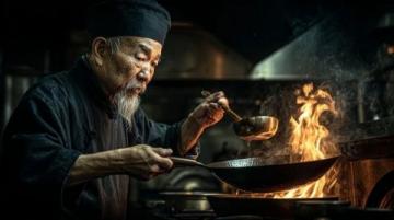 70歲老人深情做飯 美味讓人感動(dòng)