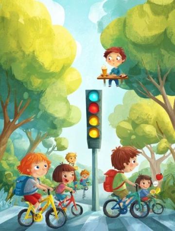 韓城交警進幼兒園：五一前帶萌娃學交通安全知識