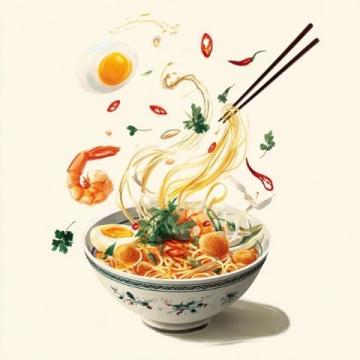 生命不長,煮面也是藝術
