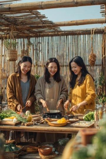 姐弟戀的美好：憂憂請姐姐吃自助餐，共享簡單而溫馨的快樂時光