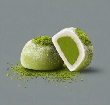 無需廚師機的美味:抹茶麻薯肉松包,柔軟彈牙,簡單易做!