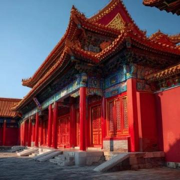 北京北海公園東門(mén):絕美風(fēng)光共享
