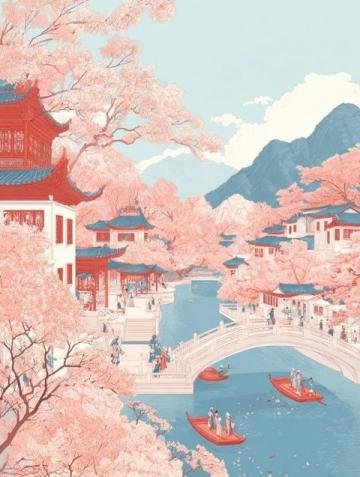 第二十五屆櫻花節盛啟：邂逅五龍潭，共賞春日美景
