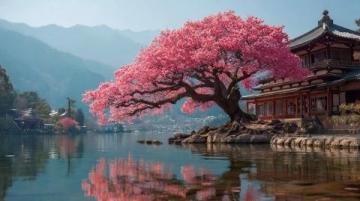 第二十五屆櫻花節盛啟：邂逅五龍潭，共賞春日美景