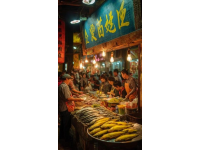 在南京南站候車時，發現二樓有賣鹽水鴨的，就想買他一只，晚上回到家做下酒菜