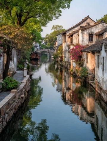 江南水鄉的古鎮，香脆又熱鬧