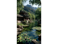 麗江藍(lán)月谷美景：清澈湖水與迷人風(fēng)光的完美邂逅