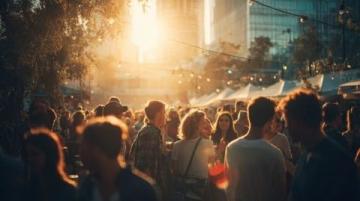 那天陽光燦爛,我去時發(fā)現(xiàn)人真多