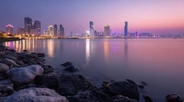 九月初青島清晨宛如按下清涼鍵