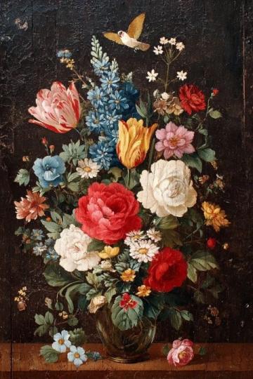 17世紀荷蘭風格的靜物畫作品