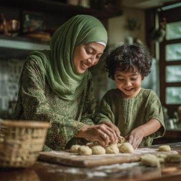 暑假與孩子共度烹飪時光