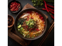 成都老字號秘制素椒雜醬面，傳統風味令人難忘