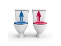 武漢公廁標識引爭議：性別符號引發不適