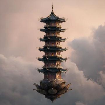 粉紫色二七塔與玉蘭花夢幻聯動,全城拍照攻略大揭秘