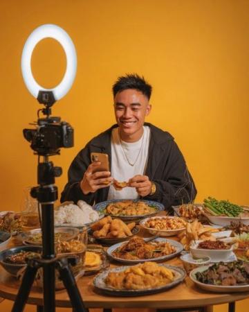 美食博主狂喜(美食博主專用補光燈)