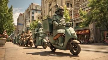 都市流動的風景:一位外賣小哥的故事