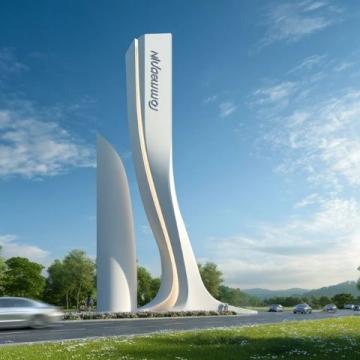 舟山普陀香花街渡海傳說紀念碑