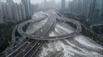 最新!上海一地暴雨黃色預警升級為橙色,過去12小時累積雨量較大