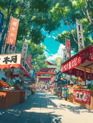 9點了，老城卻還沒完全醒來,文廟旁邊的小吃店大多數沒有開門