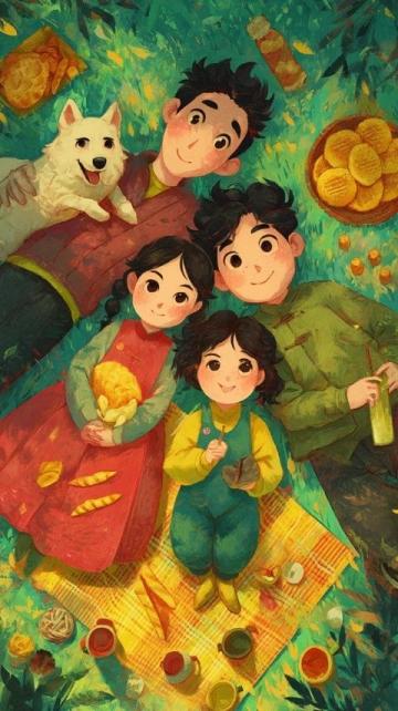 喬欣假期野餐寫真：攜愛犬享受愜意時光，自然小腹展真實美態