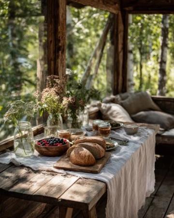 擁抱自然與美食的夏日時光：享受生活的豐富與深度