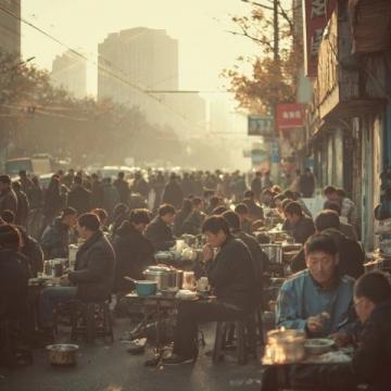 低成本獲取快樂:廣州街頭的美味生活瞬間