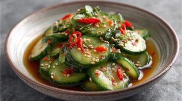 夏日必吃!黃瓜花生拌干豆腐,清爽又開胃!