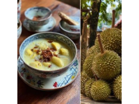 泰國和馬來西亞部分地區(qū)非常受歡迎的創(chuàng)意榴蓮小吃——烤榴蓮（GrilledDur