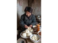 網友巧遇50歲何炅獨自享受湖南米粉美食