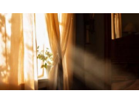 清晨的陽光透過窗簾的縫隙灑進來，廚房里彌漫著一種安靜而充滿期待的氣息,今天早上