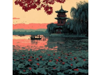 粉紫色二七塔與玉蘭花夢幻聯動，全城拍照攻略大揭秘